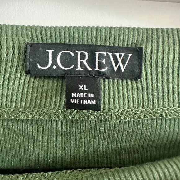 J. Crew Fine-rib fitted boatneck T-shirt, Size XL - Picture 3 of 4